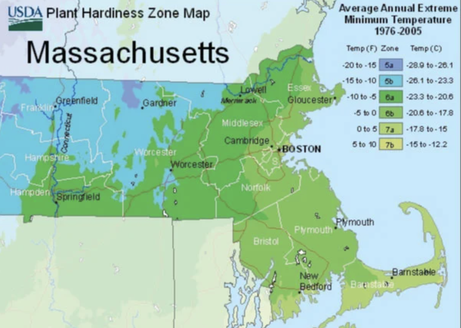 The 2023 Plant Hardiness Map